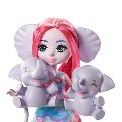 Лялька Enchantimals Родина Слоненя Есмеральди GTM30 фото 3 Лялька Enchantimals Родина Слоненя Есмеральди GTM30 фото 3