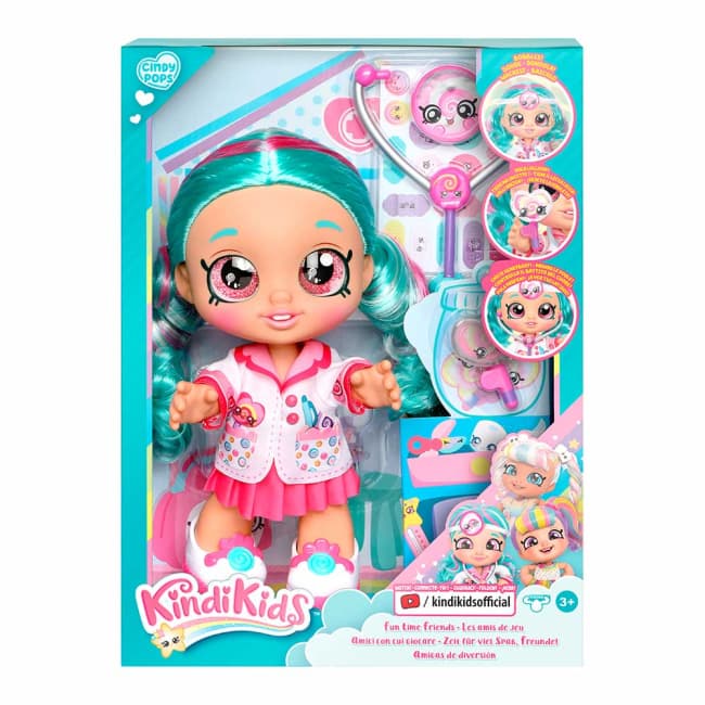 Кукла Moose Kindi Kids Fun Time Доктор Синди Попс 50036 Кукла Moose Kindi Kids Fun Time Доктор Синди Попс 50036