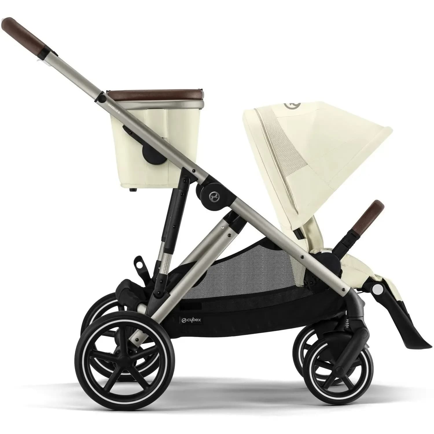 Коляска прогулочная Cybex Gazelle S TPE 522002713 Seashell Beige фото 3