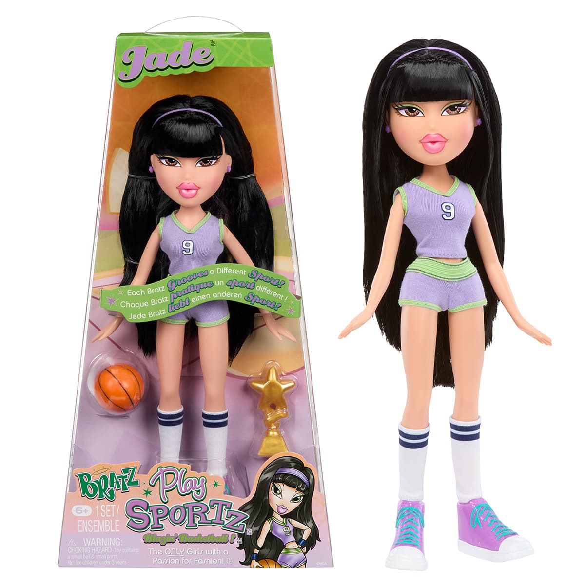 Ігровий набір Bratz Play Sportz Баскетболістка Джейд 569541