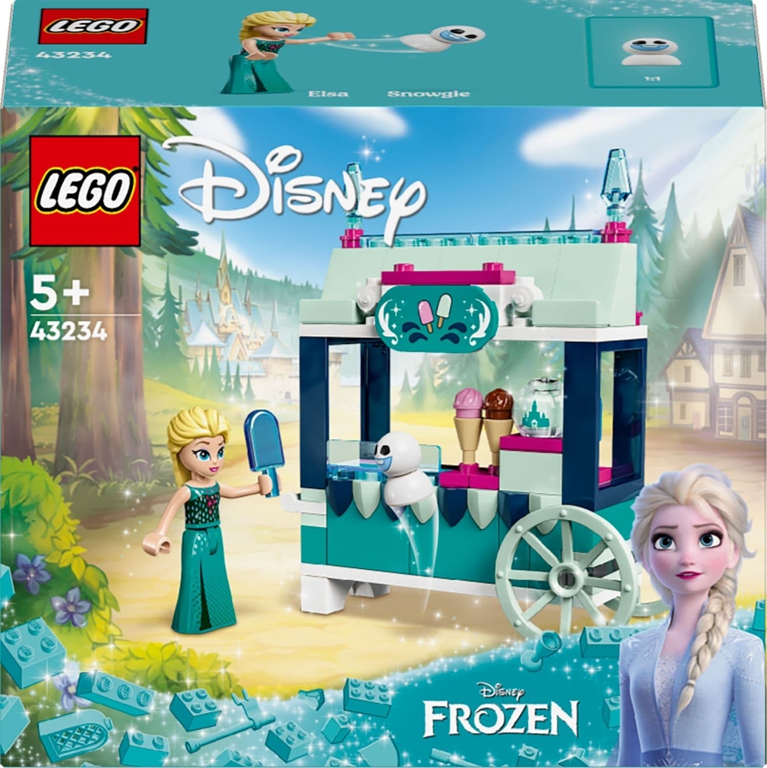 Конструктор Lego Disney Ледяное лакомство Эльзы 82дет 43234