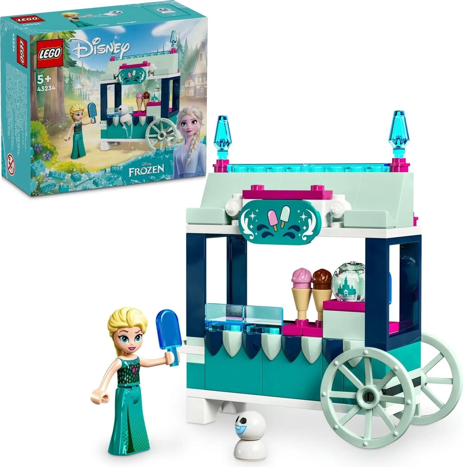 Конструктор Lego Disney Ледяное лакомство Эльзы 82дет 43234 фото 2
