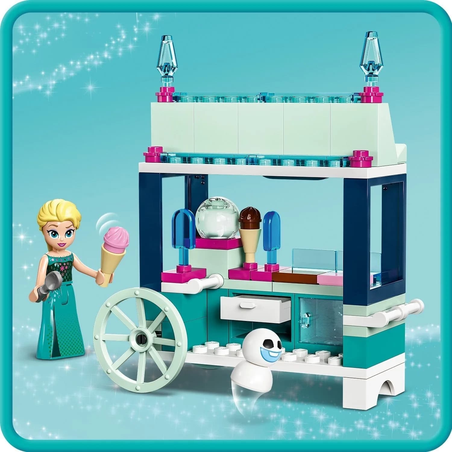 Конструктор Lego Disney Ледяное лакомство Эльзы 82дет 43234 фото 5