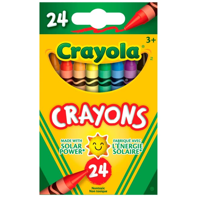 Крейда воскова 24шт Crayola 256240.024