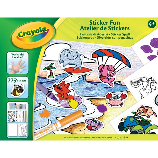 Набор для творчества с наклейками Crayola 256278.006 Набор для творчества с наклейками Crayola 256278.006