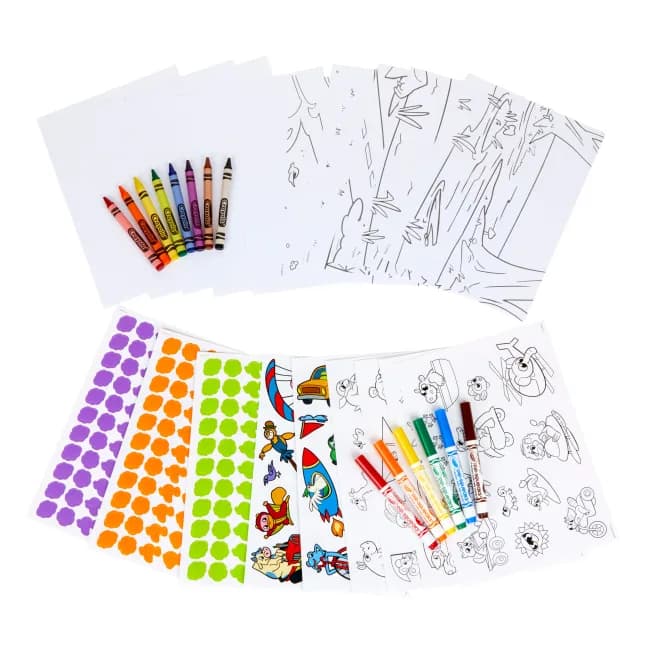 Набор для творчества с наклейками Crayola 256278.006 фото 2 Набор для творчества с наклейками Crayola 256278.006 фото 2