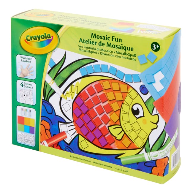 Набор для творчества Crayola Веселая мозаика 256274.006 Набор для творчества Crayola Веселая мозаика 256274.006