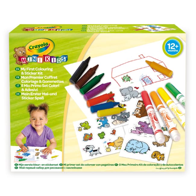 Набір для малювання з наліпками Crayola 256287.106 Набір для малювання з наліпками Crayola 256287.106
