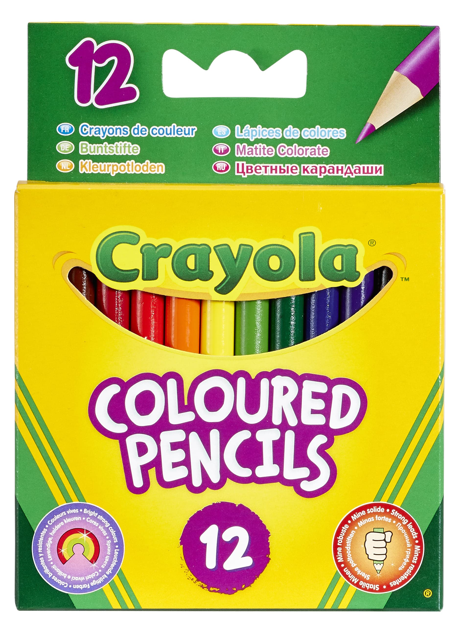 Олівці Crayola 12кол 256250.036