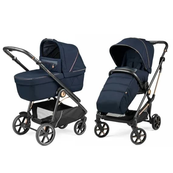 Коляска универсальная 2в1 Peg-Perego Vivace Blue Shine PACK-VIV2100000002 фото 2 Коляска универсальная 2в1 Peg-Perego Vivace Blue Shine PACK-VIV2100000002 фото 2