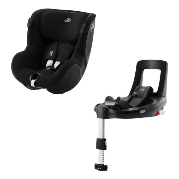 Автокрісло Romer Dualfix 3 i-Size Space Black з платформою Flex Base iSense 2000035174 фото 3