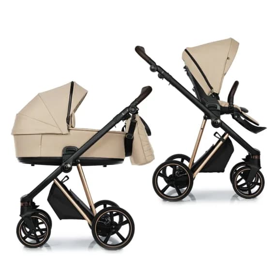 Коляска універсальна 2в1 Roan Ivi ECO R-IE-CA Caramel фото 2