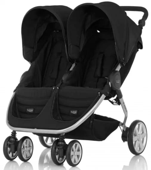 Коляска прогулочная для двойни Britax Romer B-Agile Double Cosmos Black 2000033222 фото 2