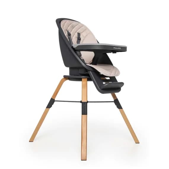 Стільчик для годування Muuvo Choc2 M-CHOC-2-BEIGE Beige фото 4