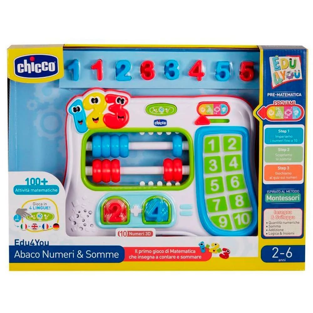 Игрушка обучающая Chicco Учись считать 10521.00.18 фото 5 Игрушка обучающая Chicco Учись считать 10521.00.18 фото 5