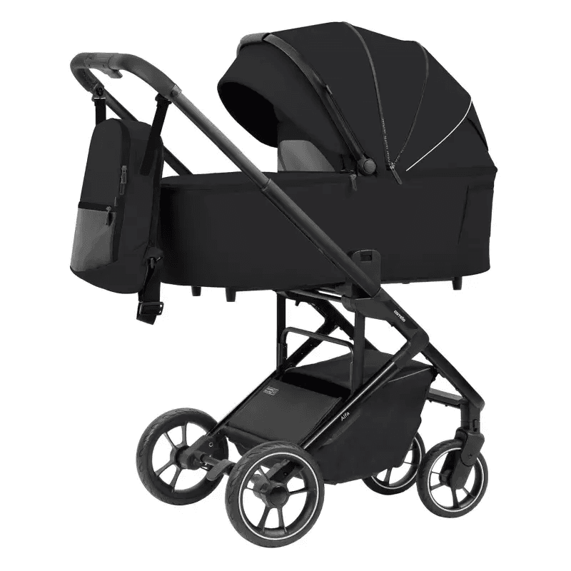 Коляска универсальная 2в1 Carrello Alfa+ CRL-6507 Midnight Black Коляска универсальная 2в1 Carrello Alfa+ CRL-6507 Midnight Black