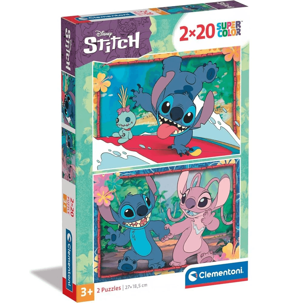 Пазл Clementoni Disney Stitch 2*20ел 24809 Пазл Clementoni Disney Stitch 2*20ел 24809