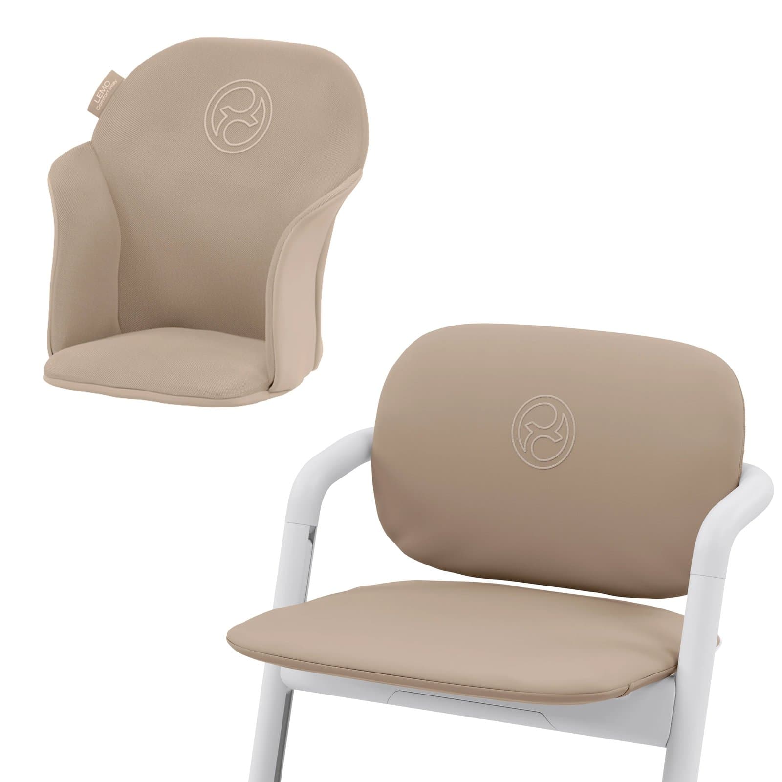 Вкладыш мягкий для стульчика Cybex Lemo 524001721 Almond Beige Вкладыш мягкий для стульчика Cybex Lemo 524001721 Almond Beige
