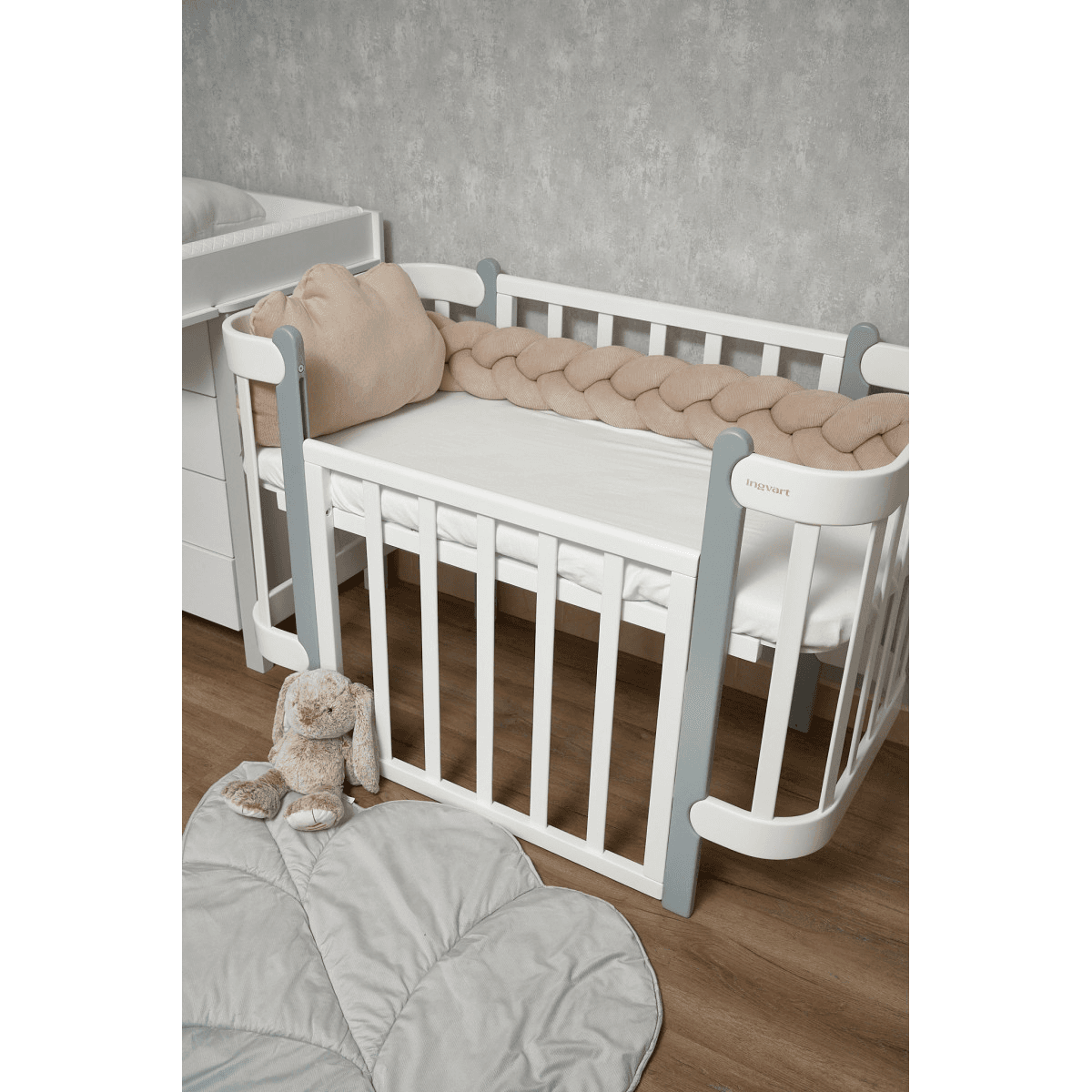Бампер-коса Twins Ego 120 см 2020-K3-120E-02 beige Бампер-коса Twins Ego 120 см 2020-K3-120E-02 beige