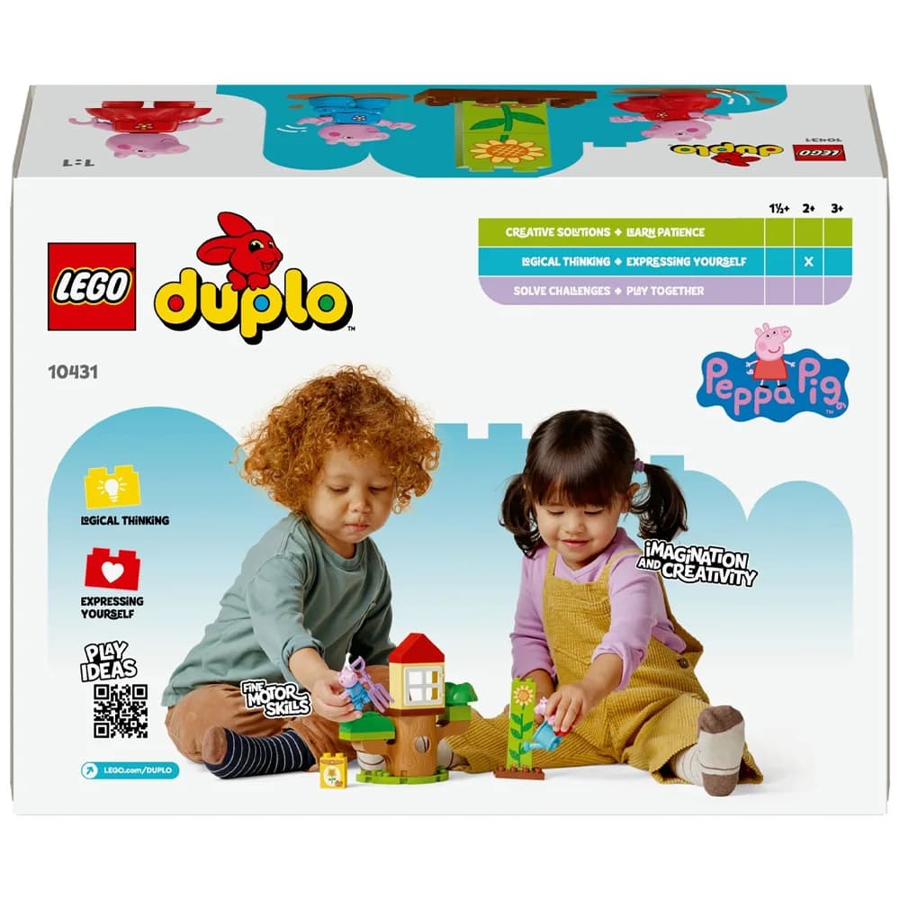 Конструктор Lego Duplo Сад и домик на дереве Пеппи 20дет 10431 фото 5 Конструктор Lego Duplo Сад и домик на дереве Пеппи 20дет 10431 фото 5