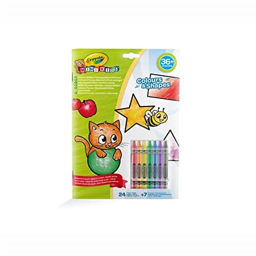 Раскраска Crayola Mini Kids Цвета и формы 25-2727 Раскраска Crayola Mini Kids Цвета и формы 25-2727