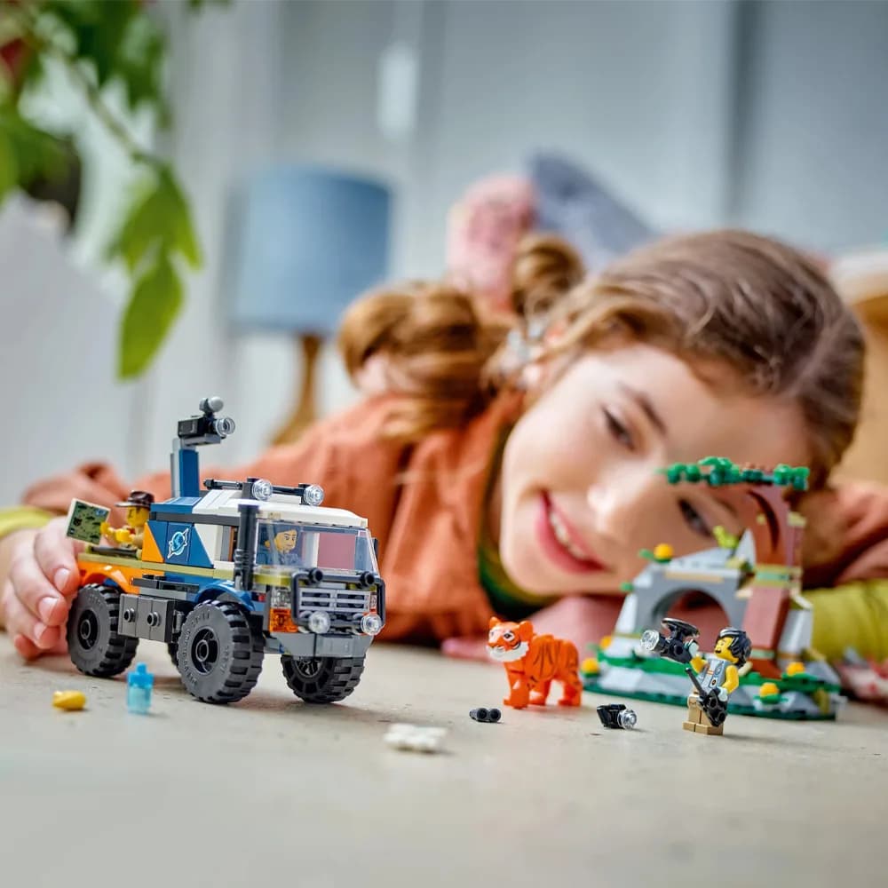 Конструктор Lego City Внедорожник для исследования джунглей 314дет 60426 фото 7