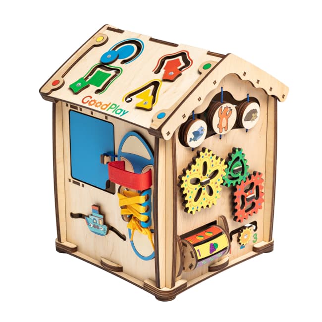 Игрушка развивающая Good Play Бизидомик Умник B101 Игрушка развивающая Good Play Бизидомик Умник B101