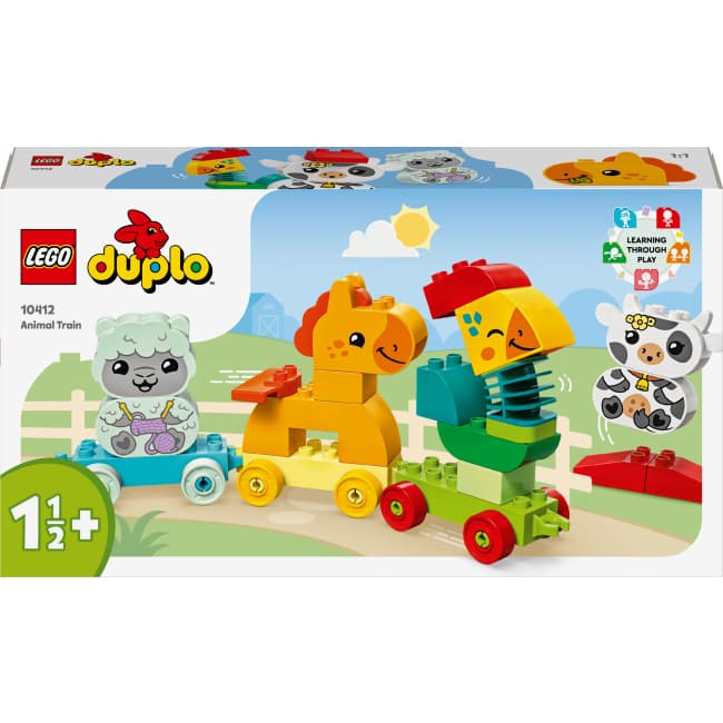 Конструктор Lego Duplo Потяг тваринок 19дет 10412