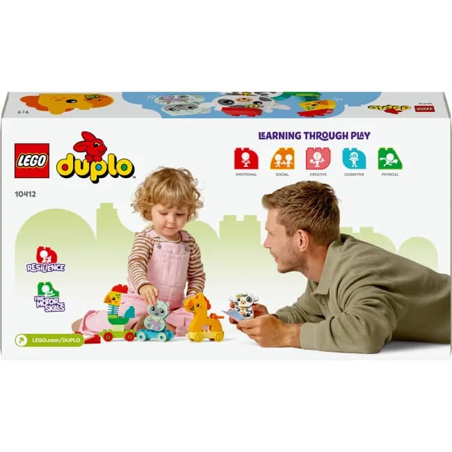 Конструктор Lego Duplo Поезд животных 19дет 10412 фото 7 Конструктор Lego Duplo Поезд животных 19дет 10412 фото 7