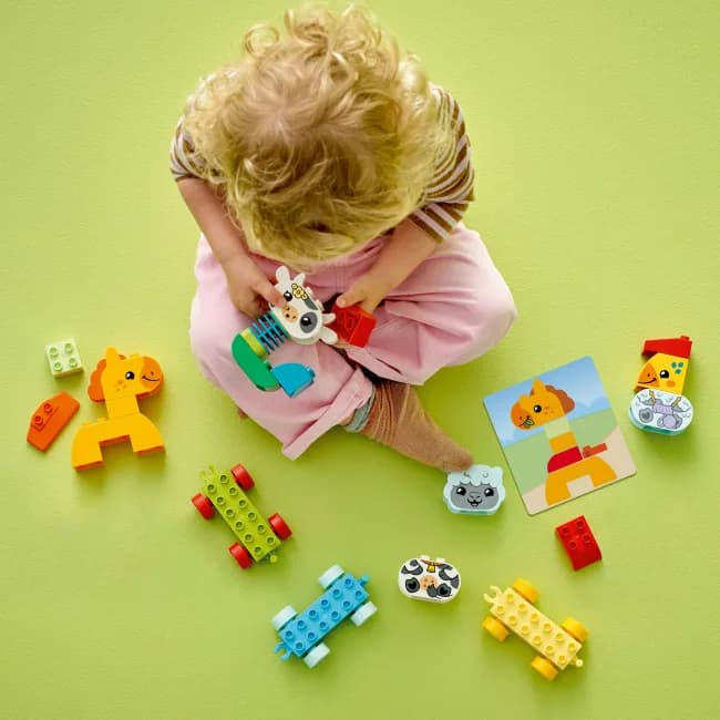 Конструктор Lego Duplo Поезд животных 19дет 10412 фото 5 Конструктор Lego Duplo Поезд животных 19дет 10412 фото 5