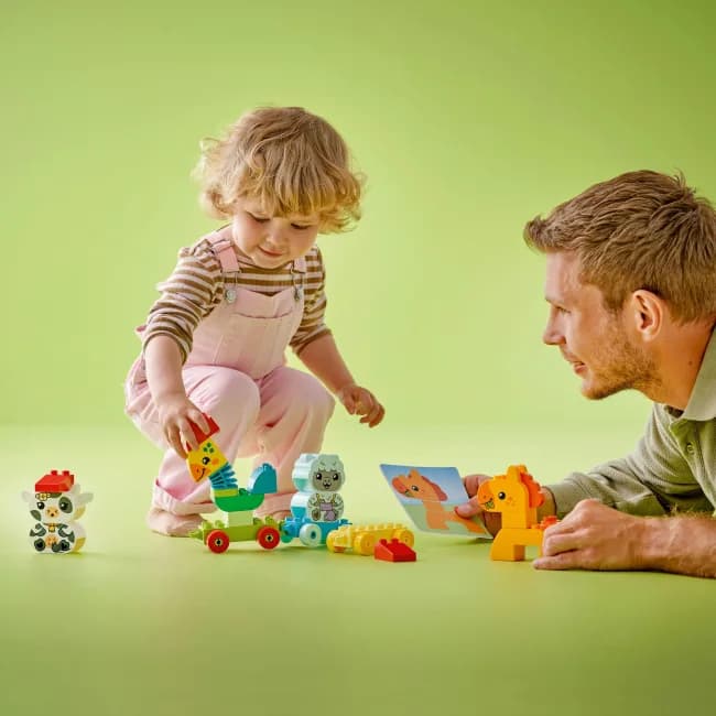 Конструктор Lego Duplo Поезд животных 19дет 10412 фото 6 Конструктор Lego Duplo Поезд животных 19дет 10412 фото 6