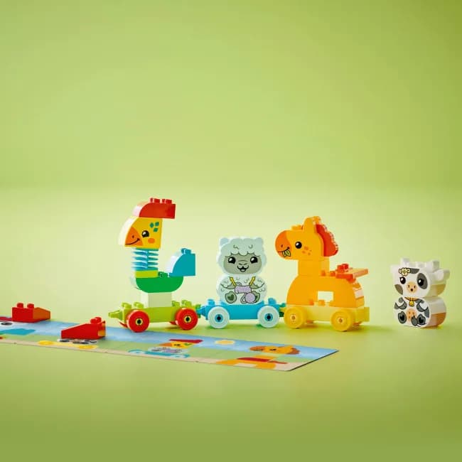 Конструктор Lego Duplo Поезд животных 19дет 10412 фото 3 Конструктор Lego Duplo Поезд животных 19дет 10412 фото 3