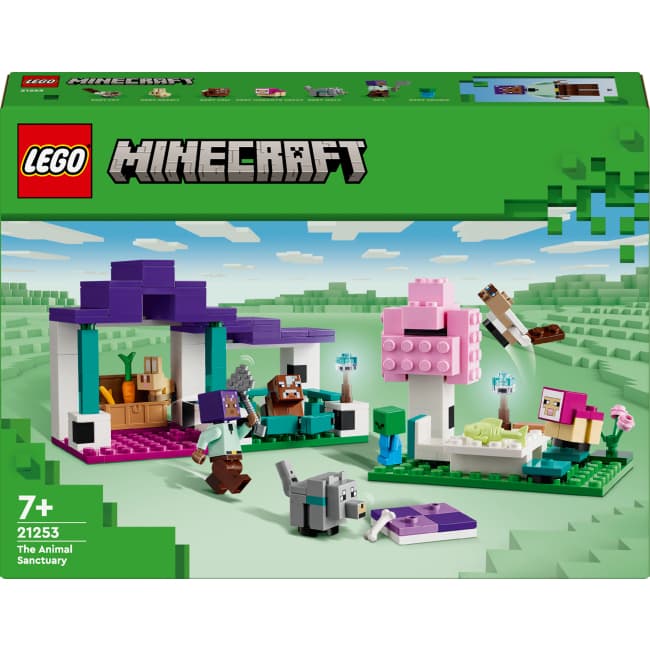 Конструктор Lego Minecraft Приют для животных 206дет 21253 Конструктор Lego Minecraft Приют для животных 206дет 21253