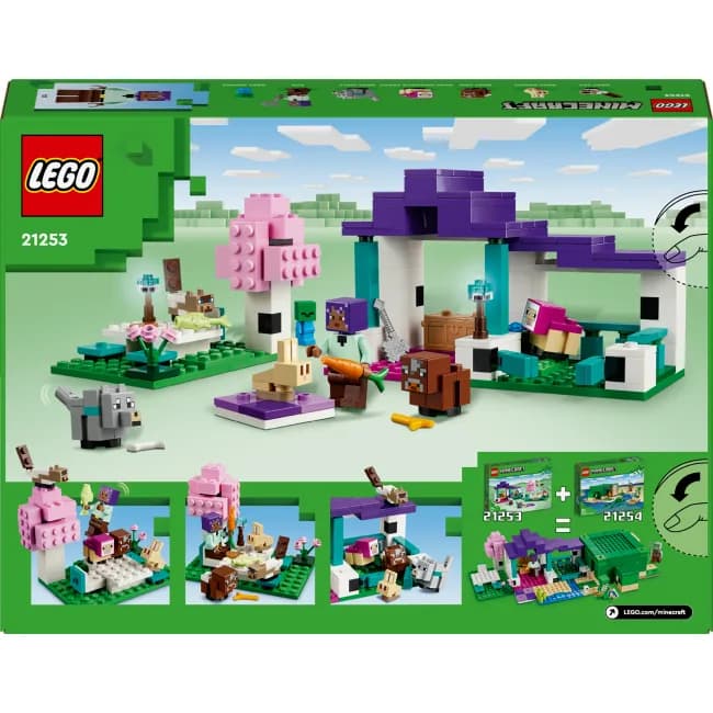 Конструктор Lego Minecraft Приют для животных 206дет 21253 фото 6 Конструктор Lego Minecraft Приют для животных 206дет 21253 фото 6