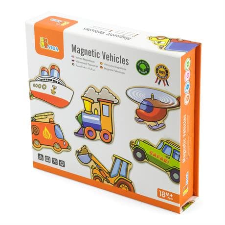 Магнити Viga Toys Транспорт 20шт 58924N Магнити Viga Toys Транспорт 20шт 58924N