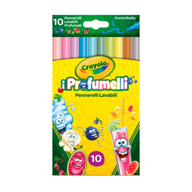 Фломастери ароматизовані 10кол Crayola 58-5071G
