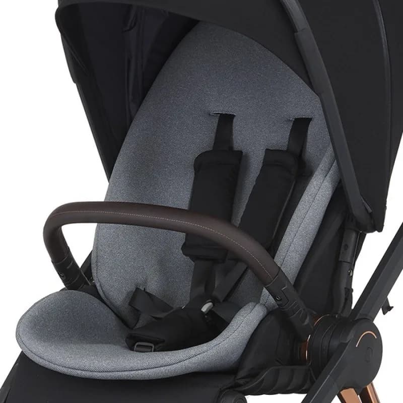 Коляска прогулянкова Espiro Miloo Way 110 Diamond Black фото 9 Коляска прогулянкова Espiro Miloo Way 110 Diamond Black фото 9