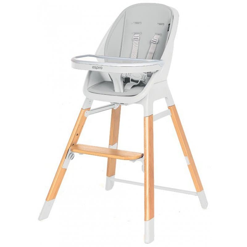 Стільчик для годування ESPIRO SENSE 27 WHITE GRAY SENSE 27