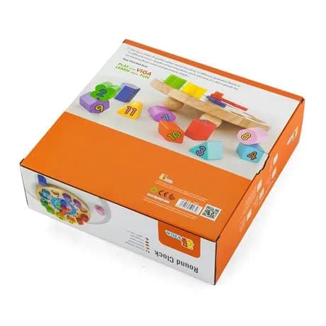 Сортер деревянный Viga Toys Часы 59235 фото 3 Сортер деревянный Viga Toys Часы 59235 фото 3