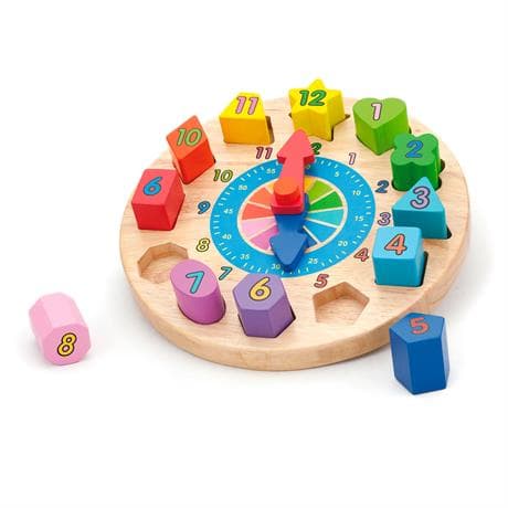Сортер деревянный Viga Toys Часы 59235 Сортер деревянный Viga Toys Часы 59235
