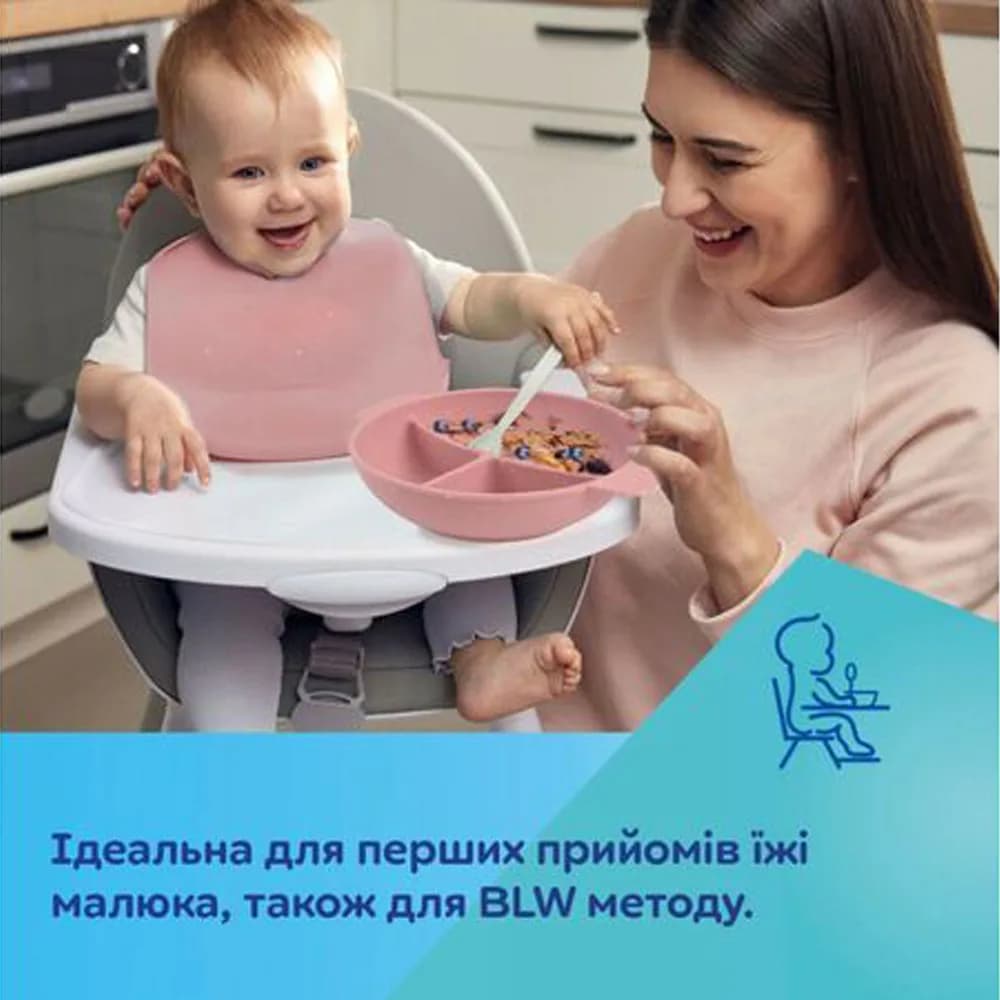 Тарілка силіконова з присоском Canpol 51/403_grey фото 5 Тарілка силіконова з присоском Canpol 51/403_grey фото 5