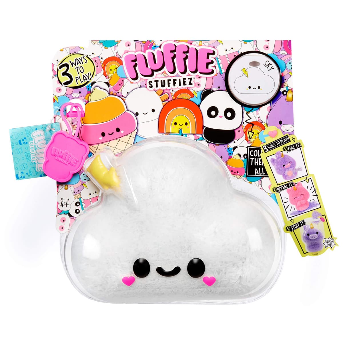 Іграшка-антистрес Fluffie Stuffiez Хмарка 593447-4 Іграшка-антистрес Fluffie Stuffiez Хмарка 593447-4