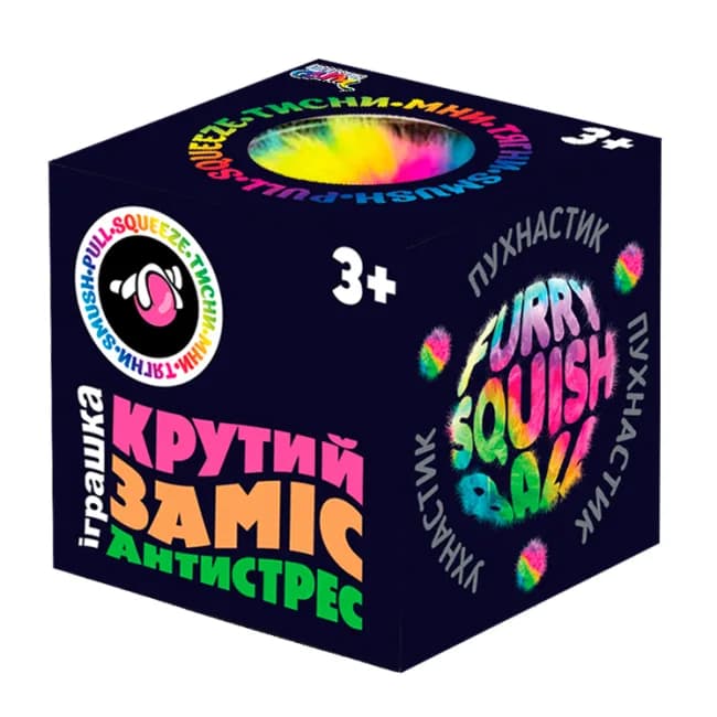 Игрушка-антистрес MonsterGum Крутой замес Пушистик 38582 фото 2 Игрушка-антистрес MonsterGum Крутой замес Пушистик 38582 фото 2