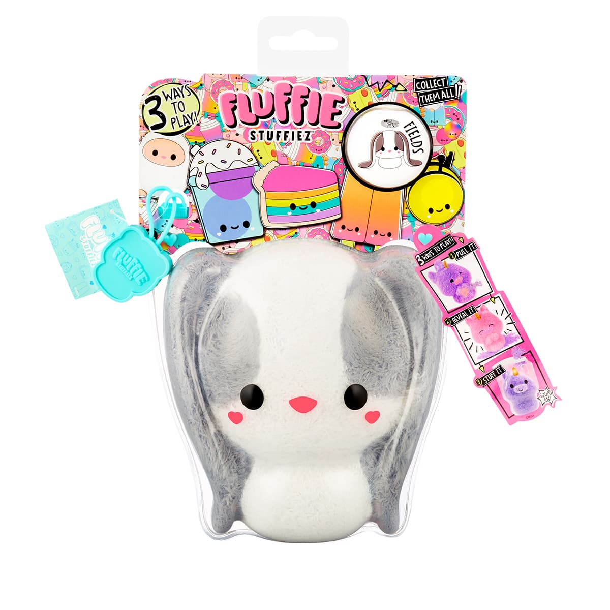 Іграшка-антистрес Fluffie Stuffiez Зайчик 594475-2 Іграшка-антистрес Fluffie Stuffiez Зайчик 594475-2