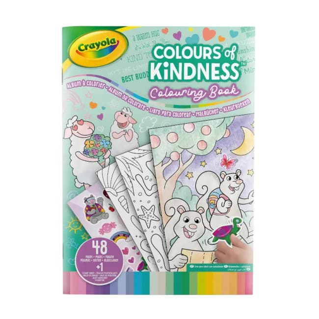 Розмальовка Crayola Color Of Kindness 25-2737G фото 2 Розмальовка Crayola Color Of Kindness 25-2737G фото 2