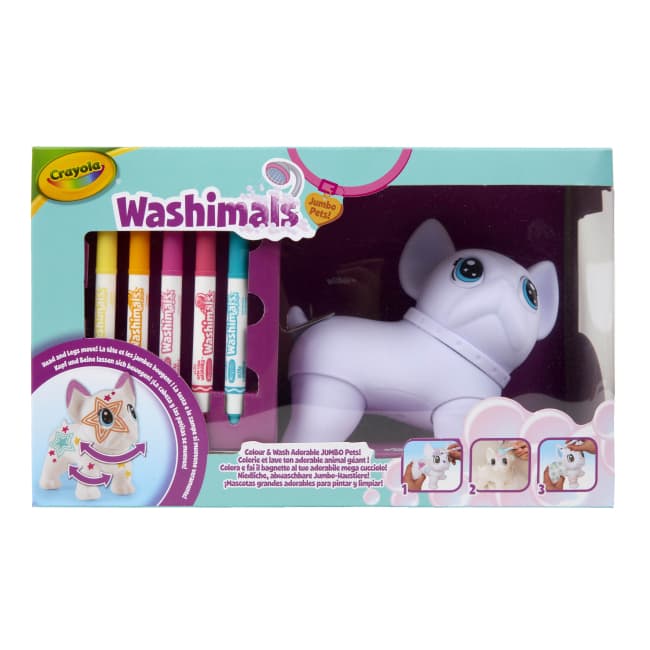 Набір для творчості Crayola Washimals Пес-велетень 74-0227 Набір для творчості Crayola Washimals Пес-велетень 74-0227