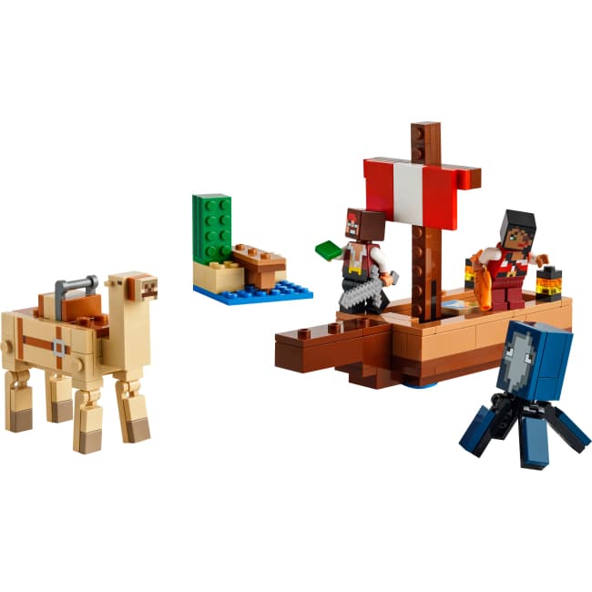 Конструктор Lego Minecraft Подорож на піратському кораблі 166дет 21259