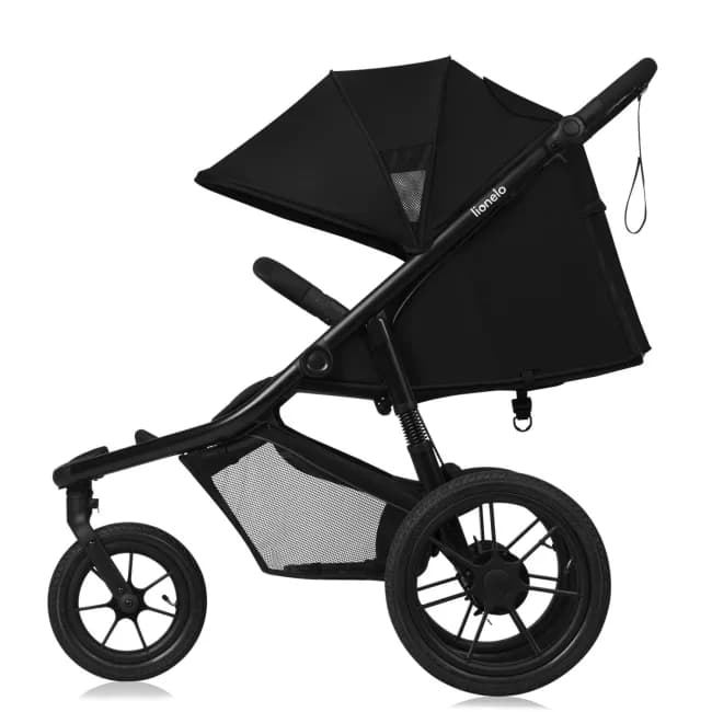 Коляска прогулочная Lionelo Azura Black Onyx LO-AZURA BLACK ONYX фото 2 Коляска прогулочная Lionelo Azura Black Onyx LO-AZURA BLACK ONYX фото 2