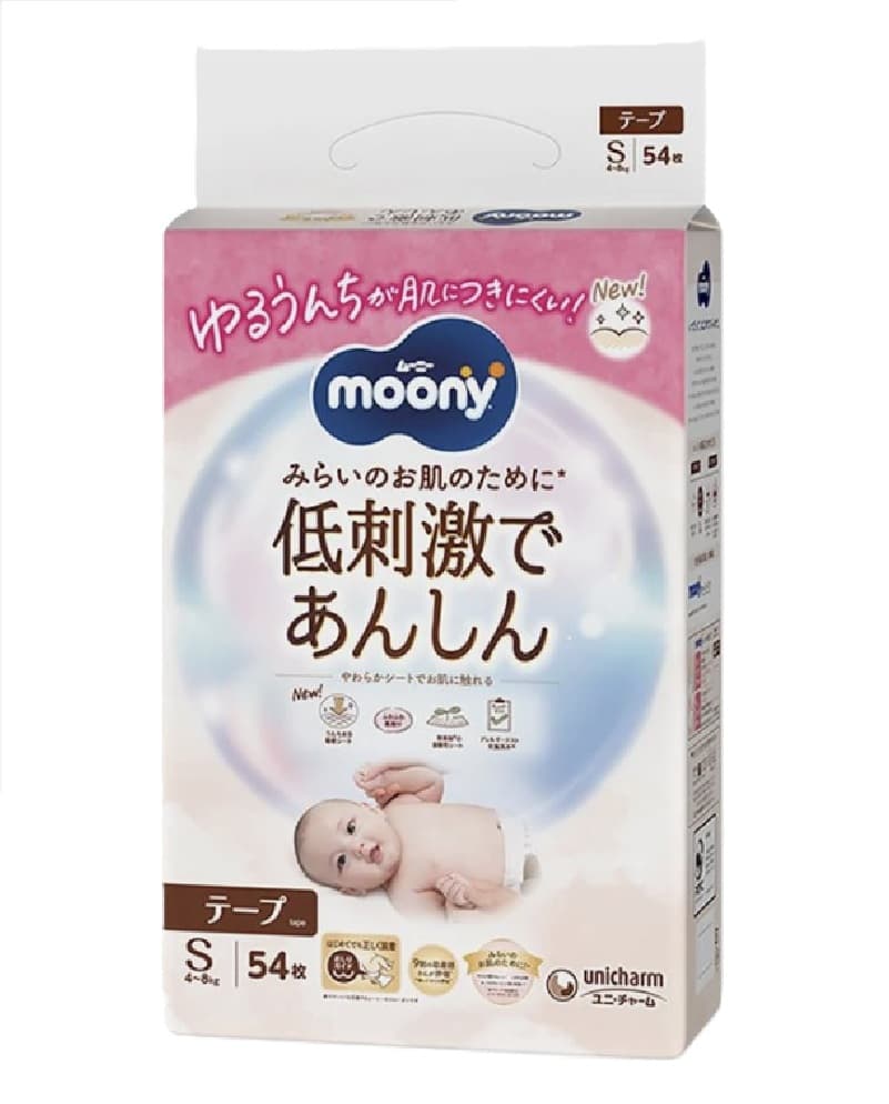 Підгузники Moony S 54шт 59786