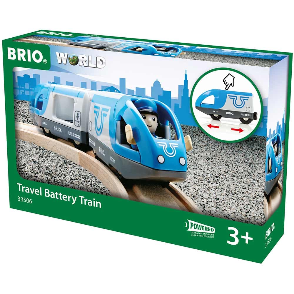 Пасажирський поїзд на батарейках BRIO 33506